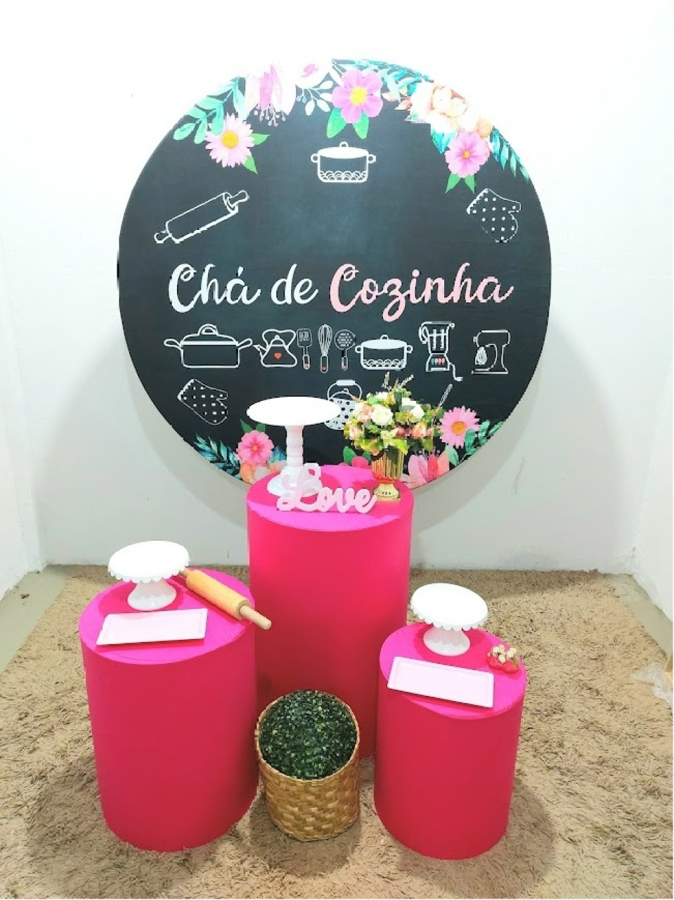 Chá de Cozinha Kit Prata - Felicittà Festas