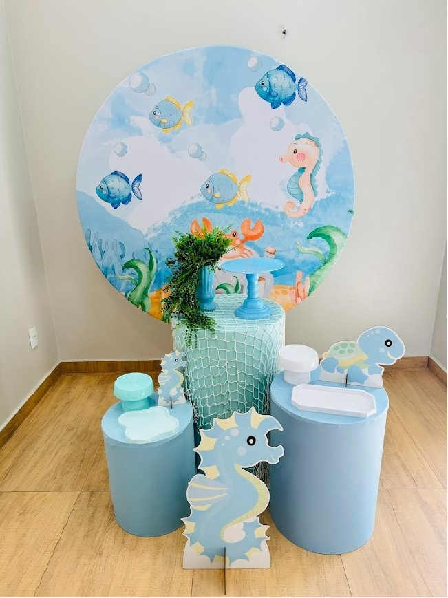 Fundo Do Mar Kit Prata - Felicittà Festas