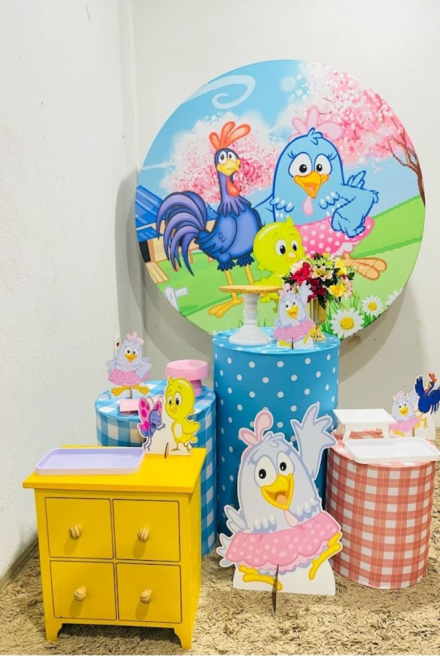 Galinha Pintadinha Kit Prata Especial - Felicittà Festas