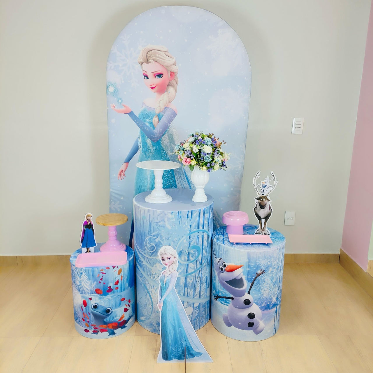 Frozen - Elza Kit Prata Romano - Felicittà Festas