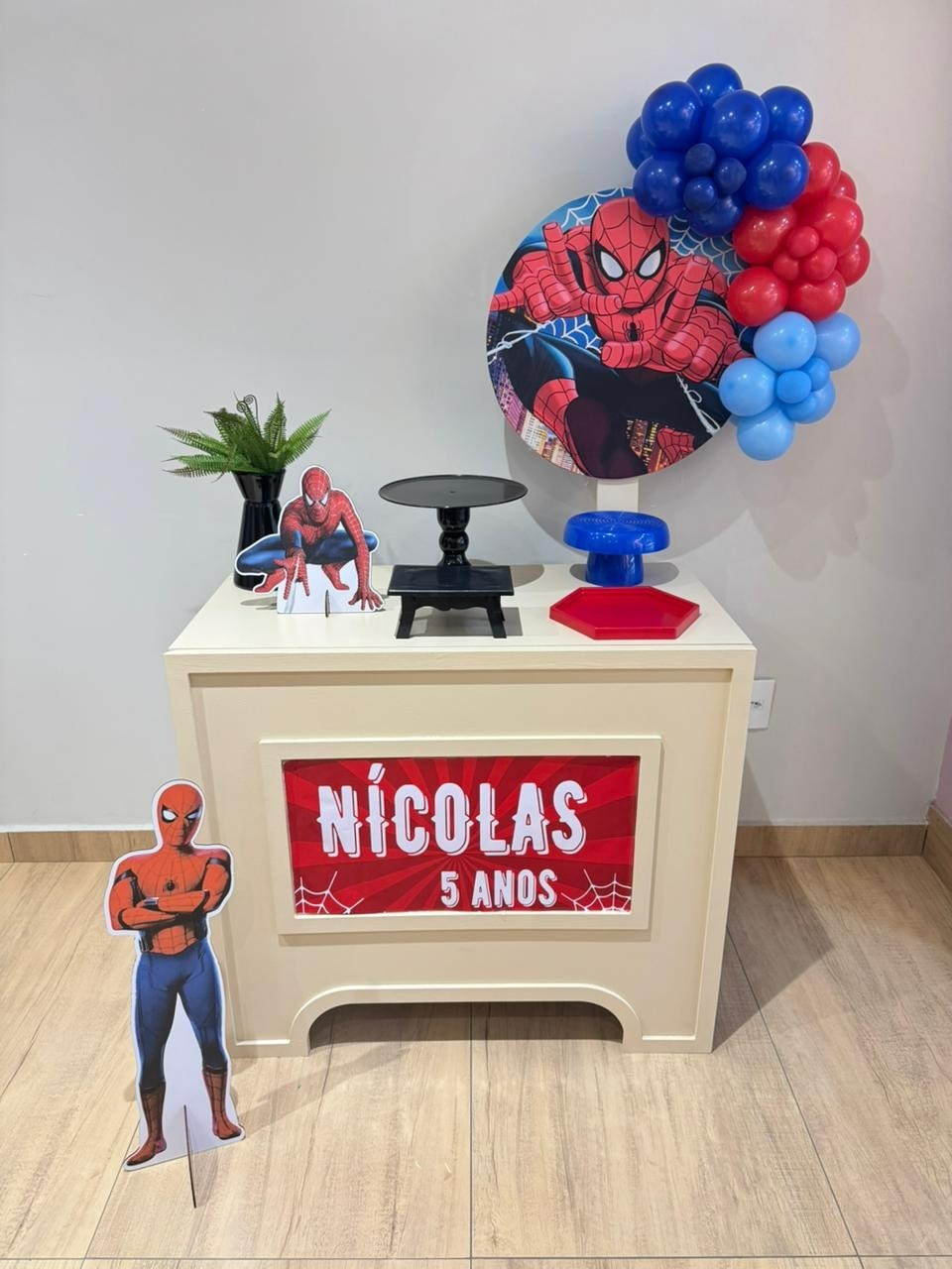 Homem Aranha Na Mesa Pocket Personalizado - Felicittà Festas