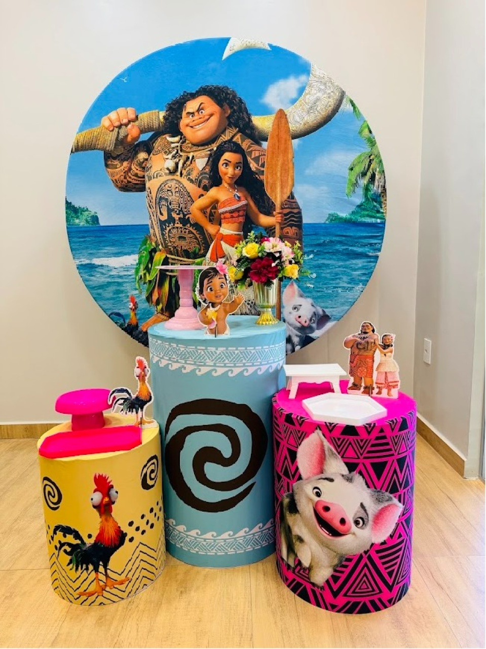 Moana Adulta Kit Prata - Felicittà Festas