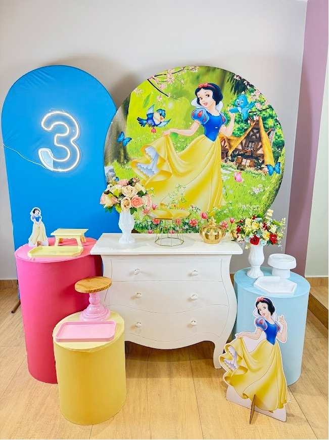 Branca de Neve Kit Diamante - Felicittà Festas