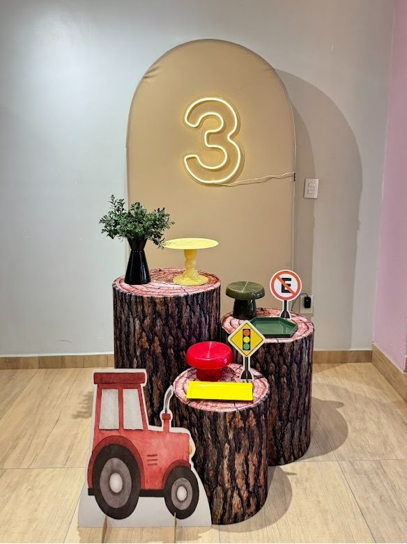 Trator Agro Kit Prata - Felicittà Festas