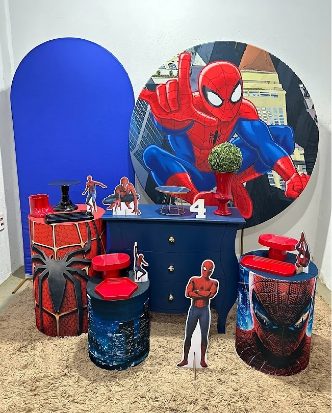 Homem Aranha Kit Diamante  - Felicittà Festas