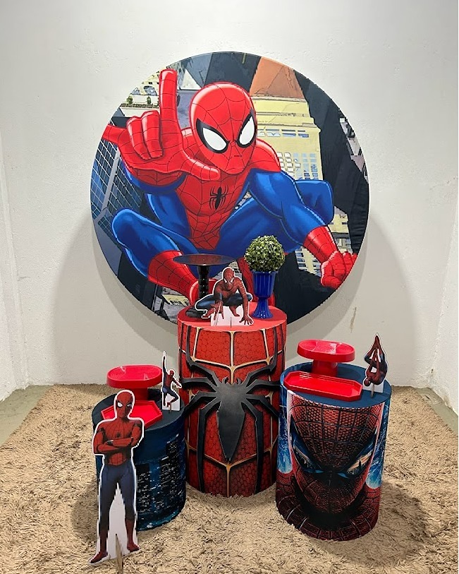 Homem Aranha Kit Prata - Felicittà Festas