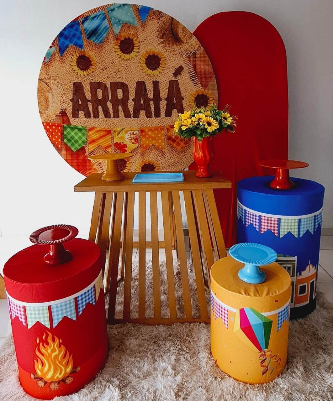Kit Padrão III - Arraiá Girassol - 57.377.551 GERALDA LAZARA DE OLIVEIRA ALVES