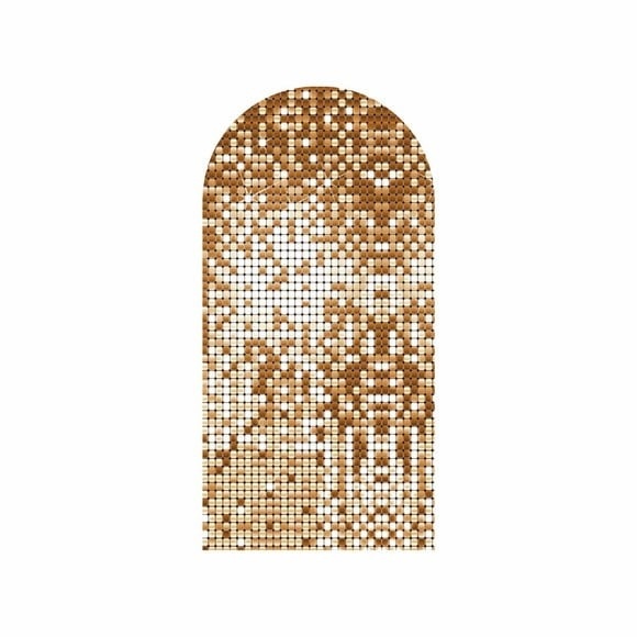 Painel Romano Dourado Paetê - 57.377.551 GERALDA LAZARA DE OLIVEIRA ALVES