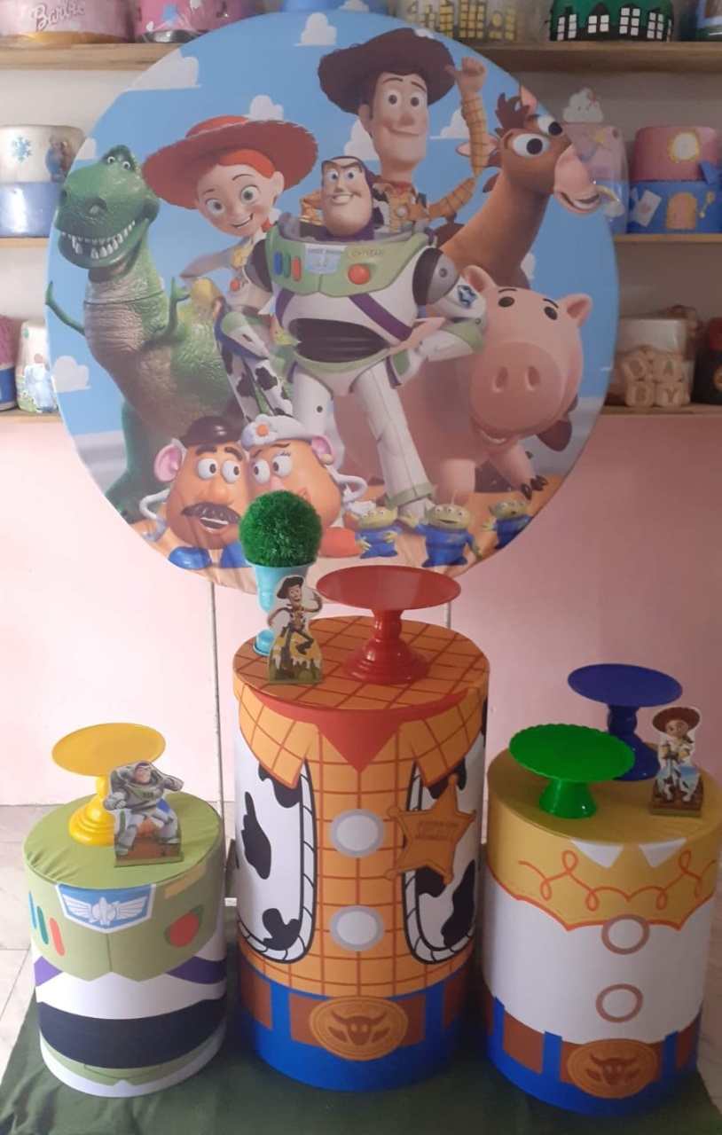 Kit Básico Toy Story - Pegue e Monte da Janaa