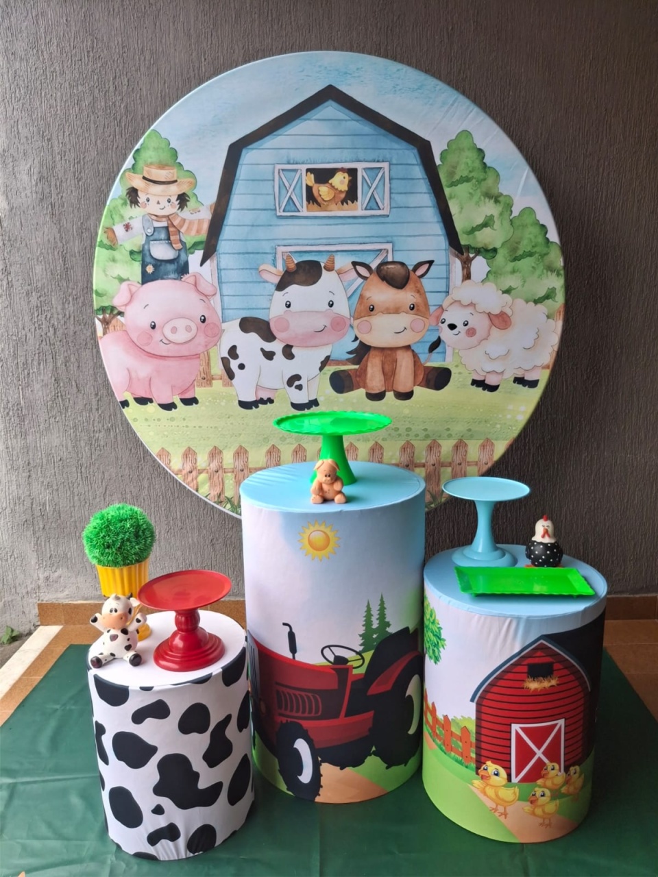 Fazenda Kit Básico  - Pegue e Monte da Janaa