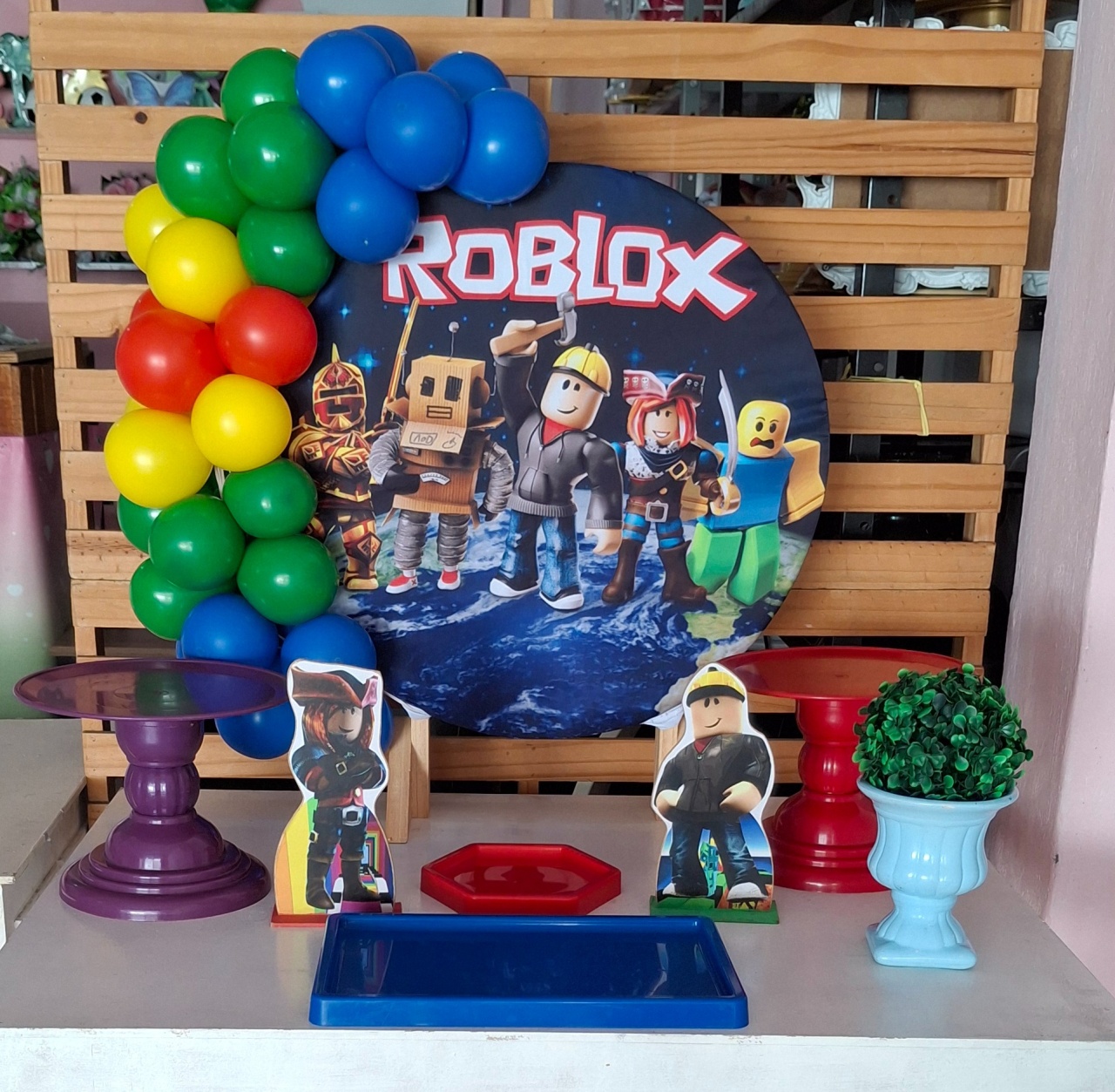 Mini Kit Roblox  - Pegue e Monte da Janaa