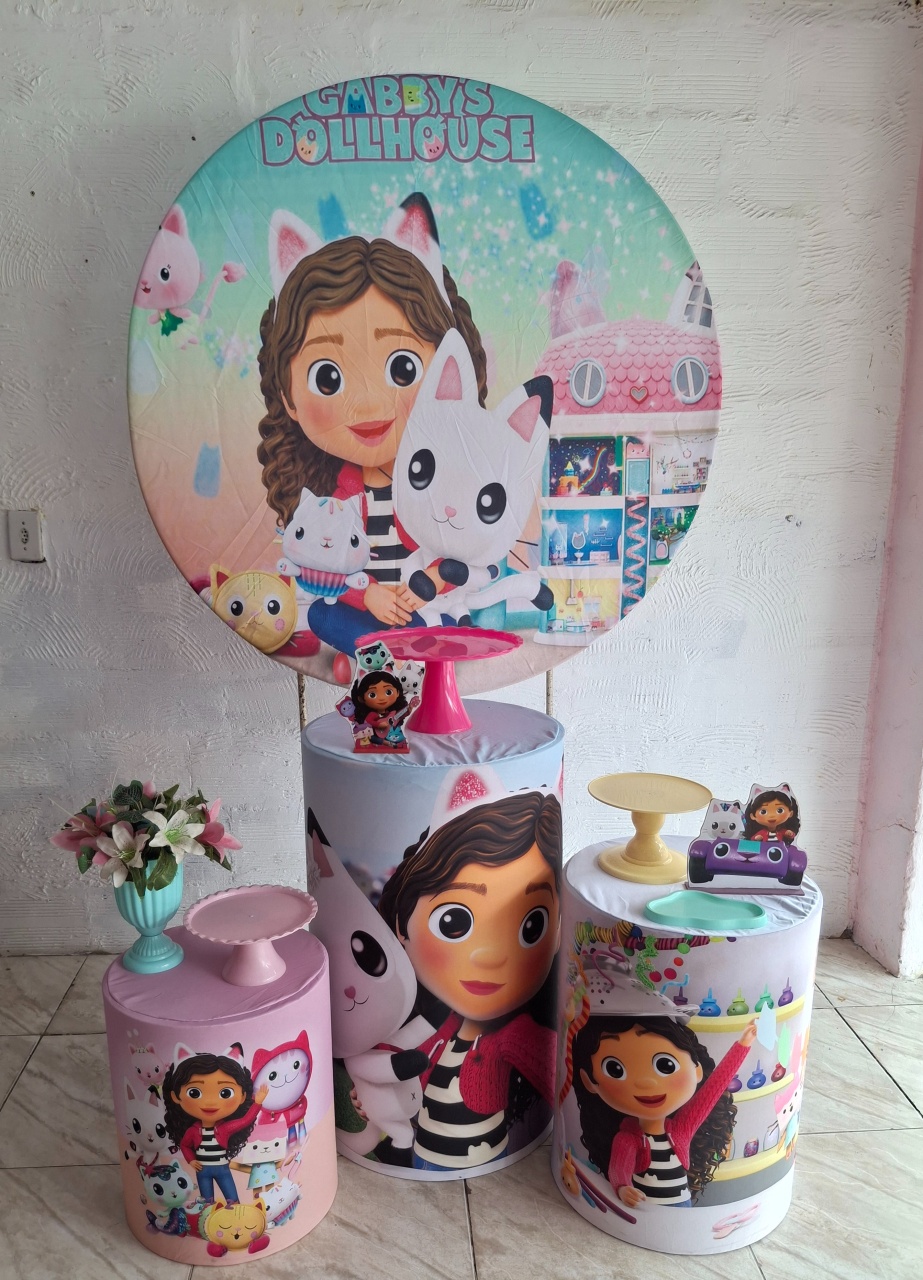 Casa Mágica Gabby Kit Básico  - Pegue e Monte da Janaa