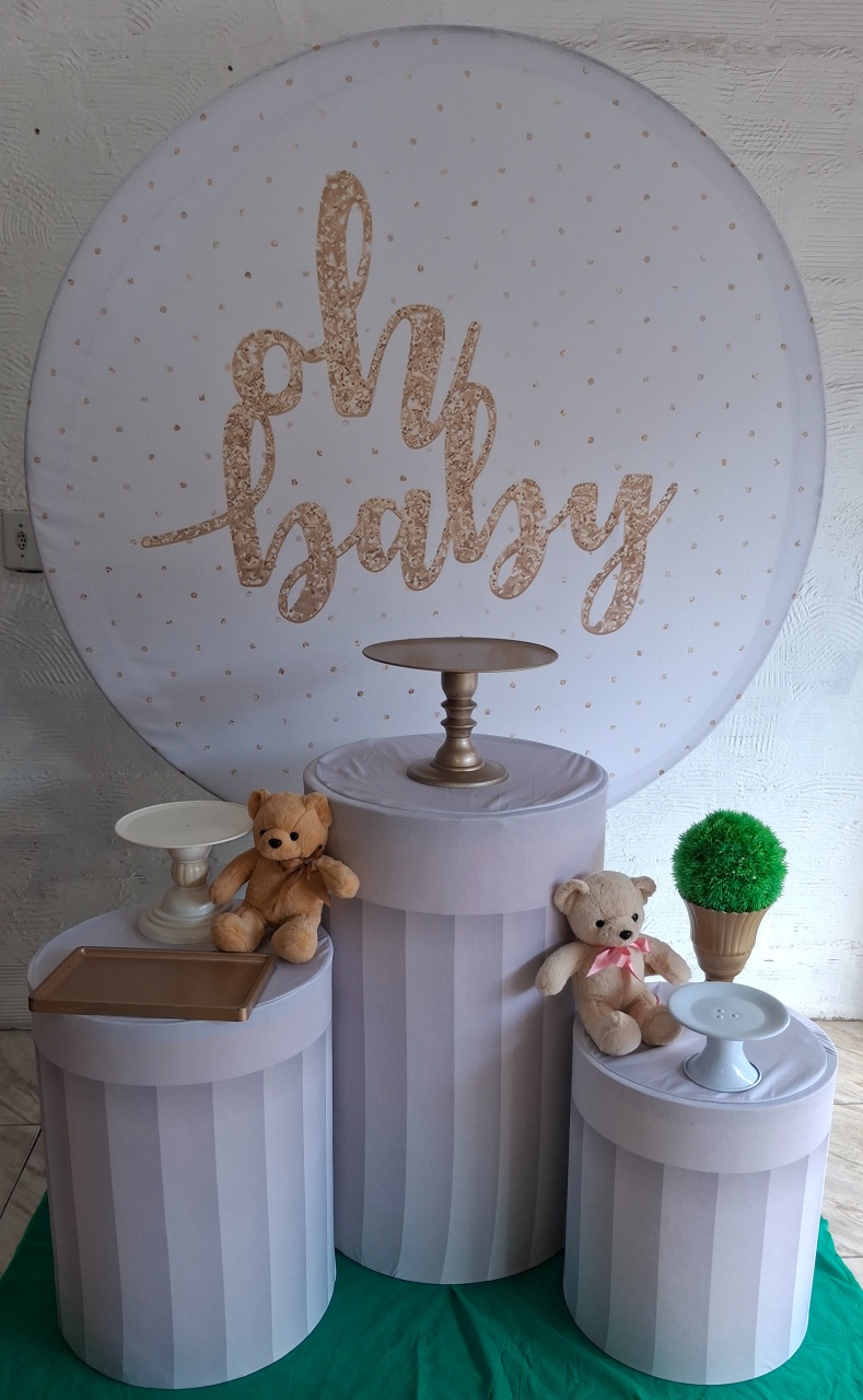 Oh Baby Neutro Kit Básico - Pegue e Monte da Janaa