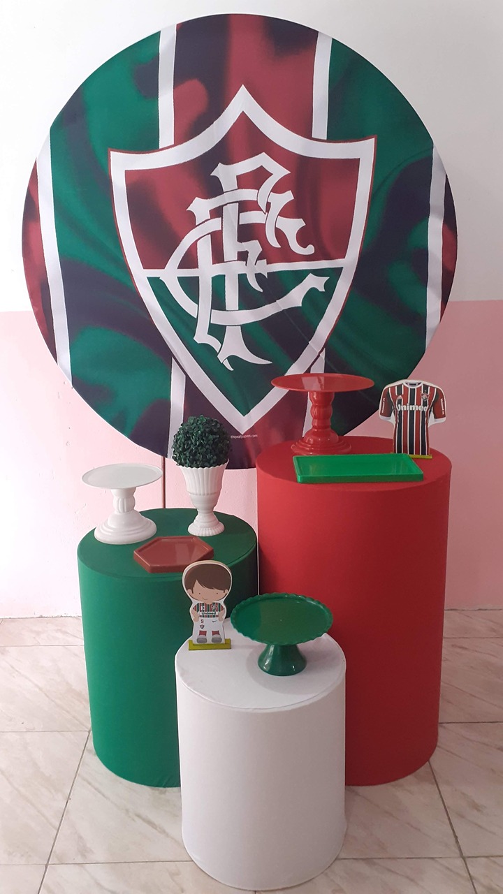 Kit Básico Fluminense - Pegue e Monte da Janaa