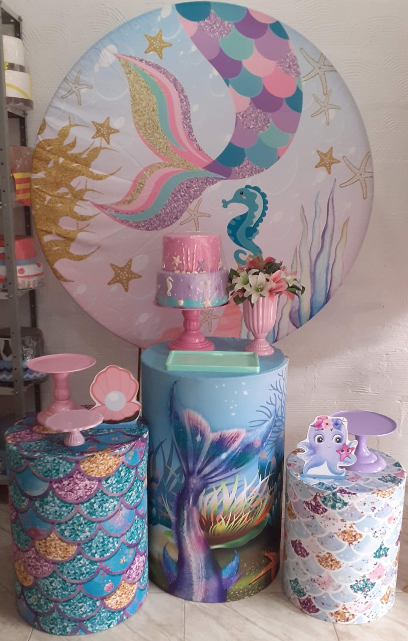 Sereia Kit Básico - Pegue e Monte da Janaa