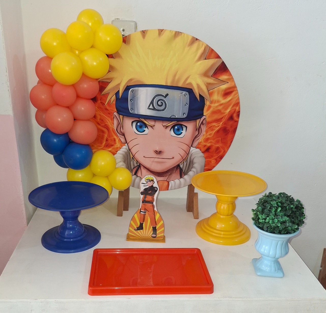 Mini Kit Naruto - Pegue e Monte da Janaa