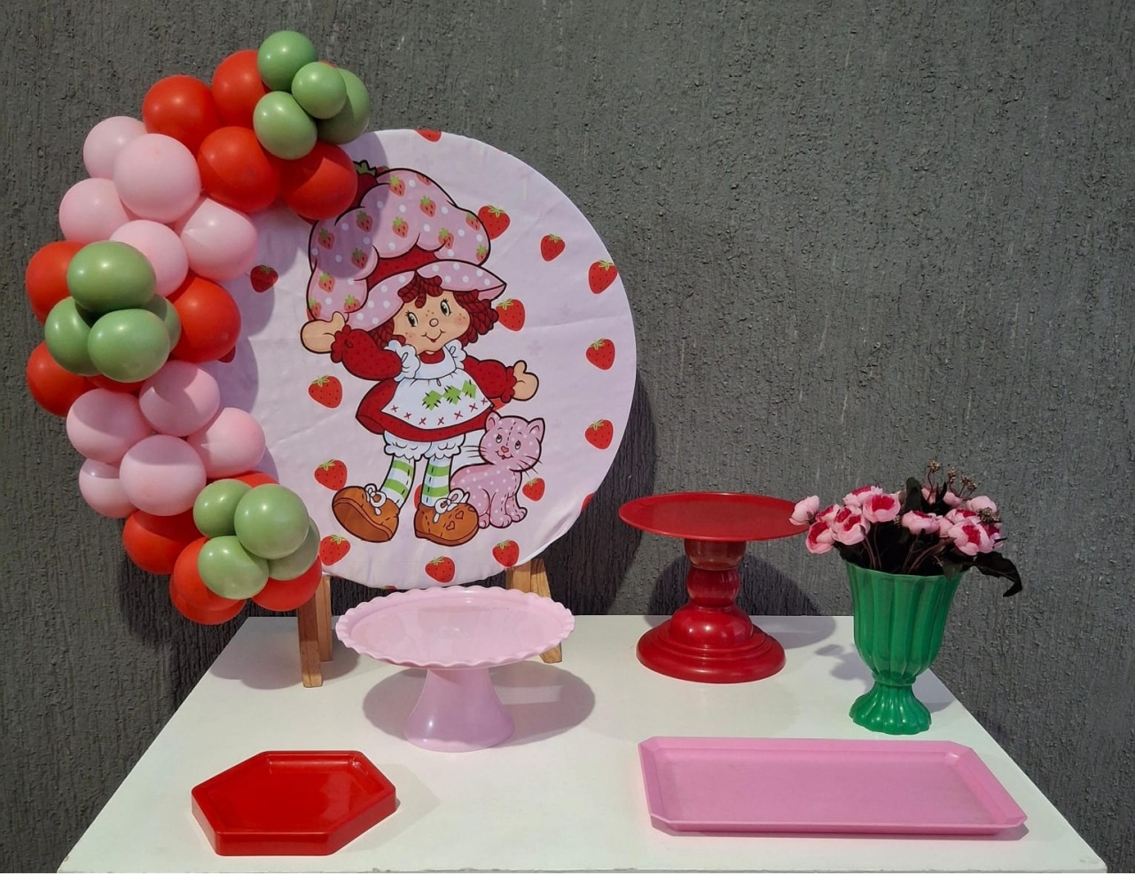Mini Kit Moranguinho - Pegue e Monte da Janaa