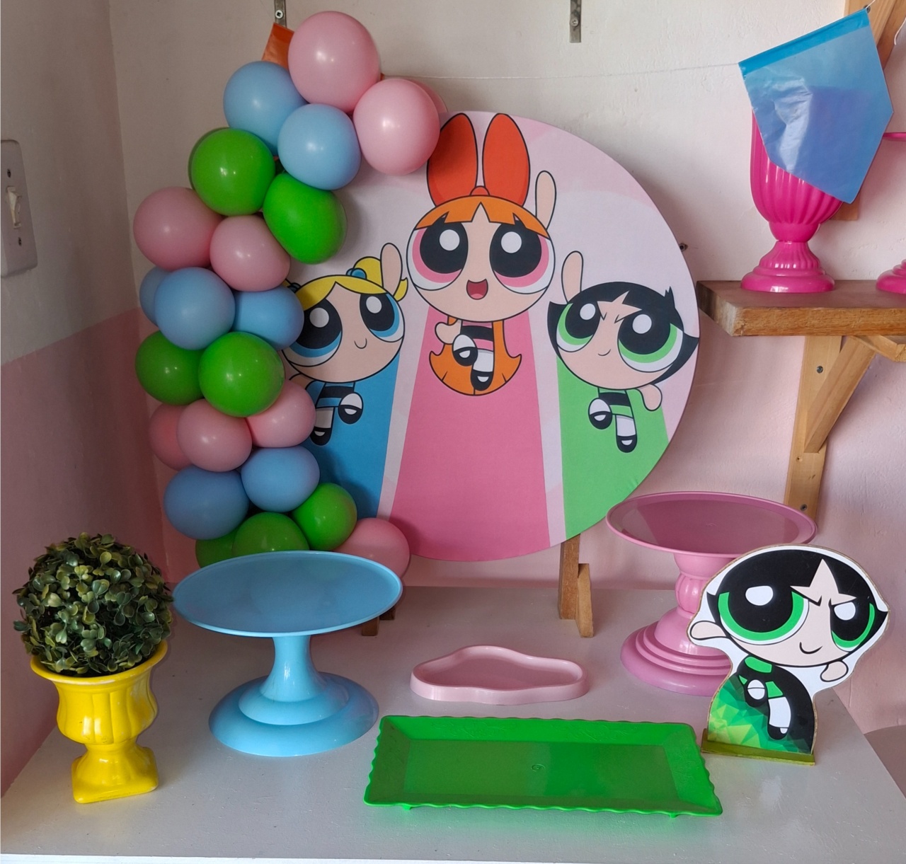 Mini Kit Meninas Super Poderosas - Pegue e Monte da Janaa