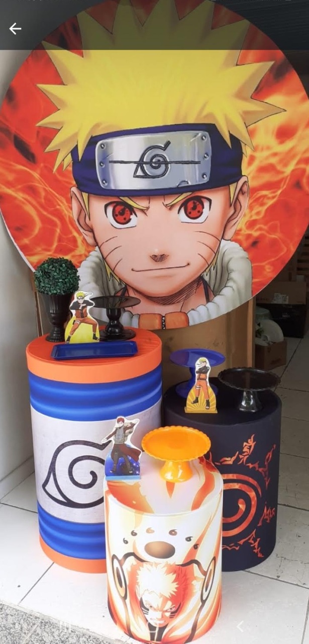 Naruto Kit Básico - Pegue e Monte da Janaa