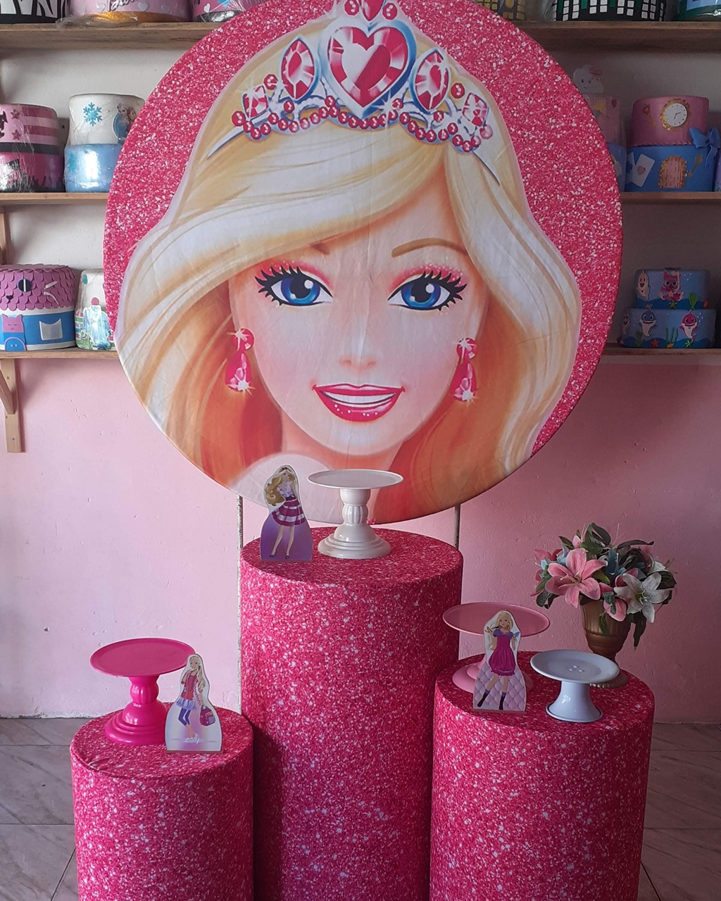 Kit Básico Barbie - Pegue e Monte da Janaa