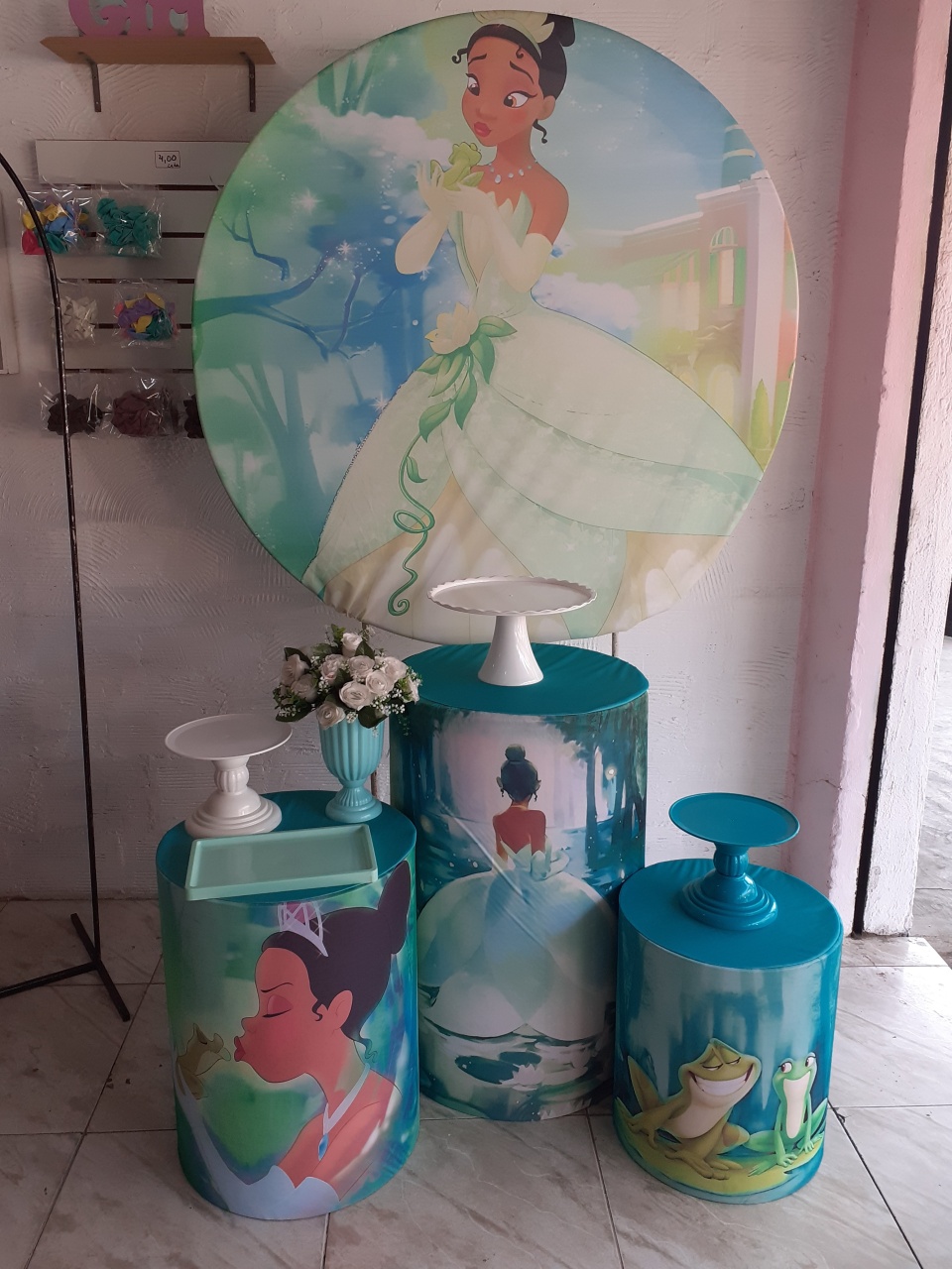 Princesa E O Sapo Kit Básico - Pegue e Monte da Janaa