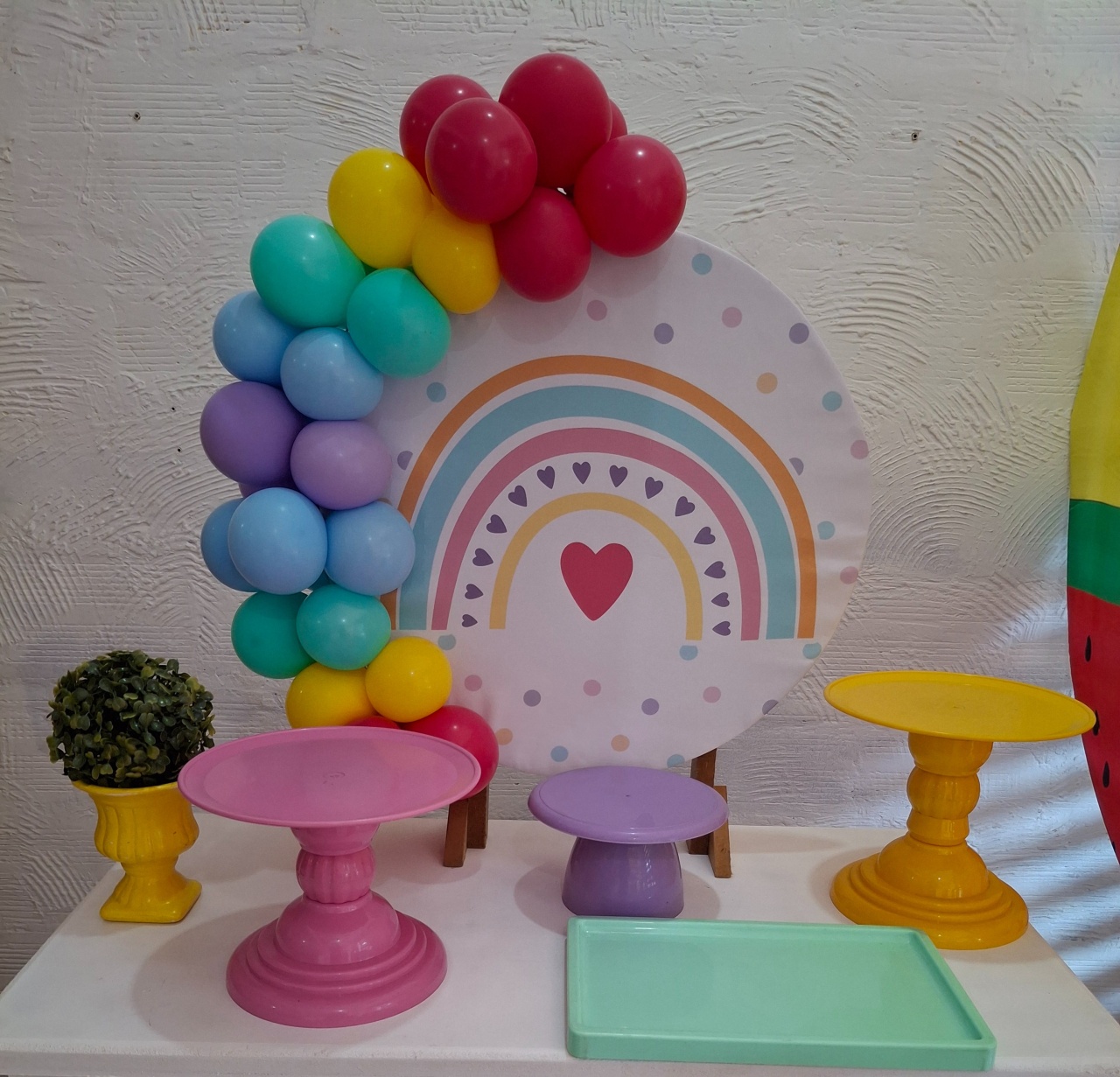Mini Kit Arco Iris - Pegue e Monte da Janaa