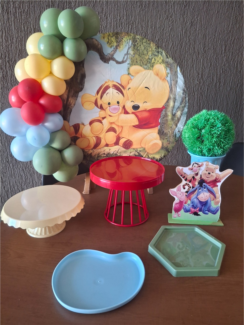 Mini Kit Ursinho Pooh - Pegue e Monte da Janaa