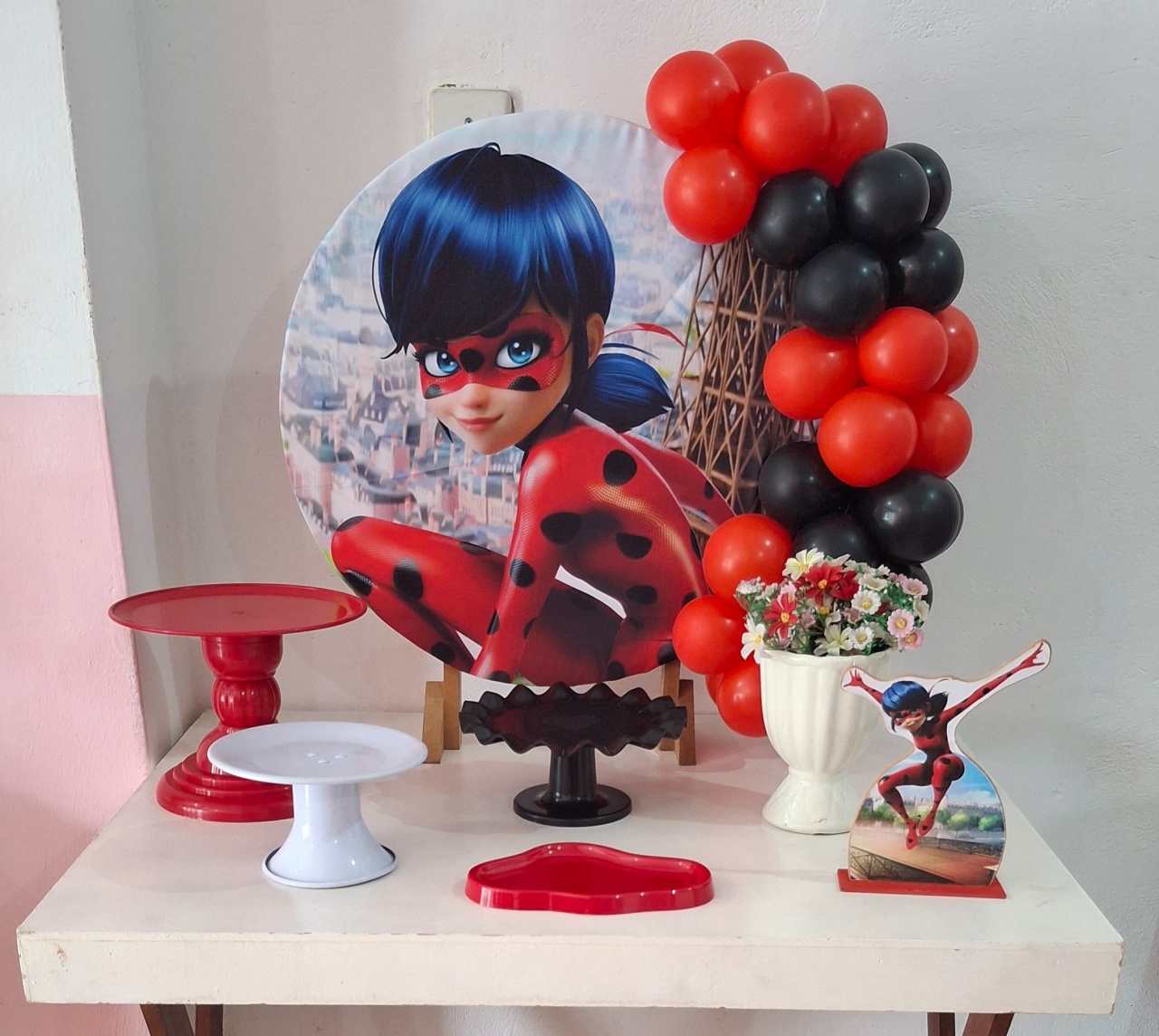 Mini Kit Ladybug  - Pegue e Monte da Janaa