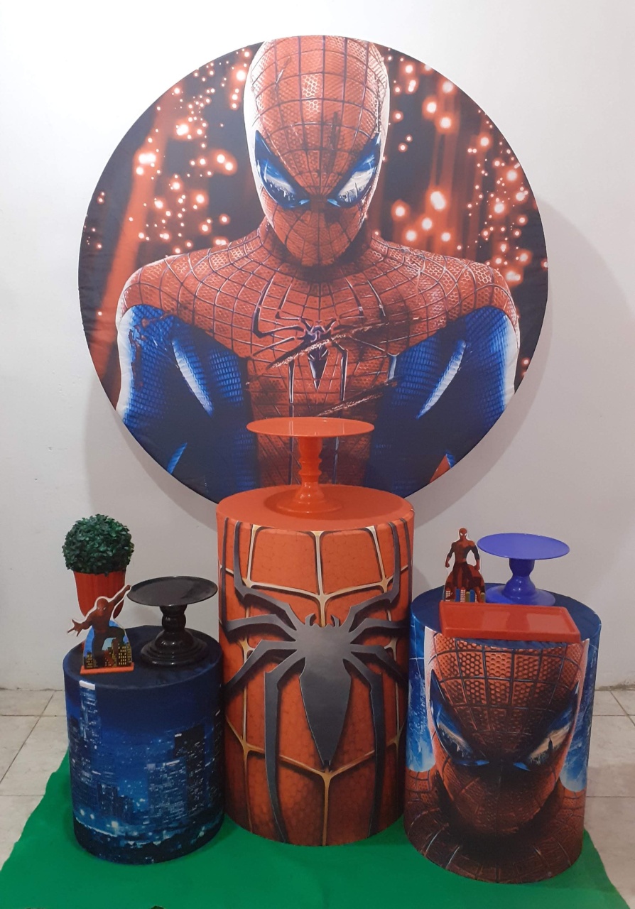 Homem Aranha Kit Básico - Pegue e Monte da Janaa
