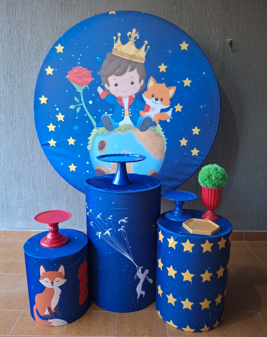 Pequeno Príncipe Kit Básico  - Pegue e Monte da Janaa