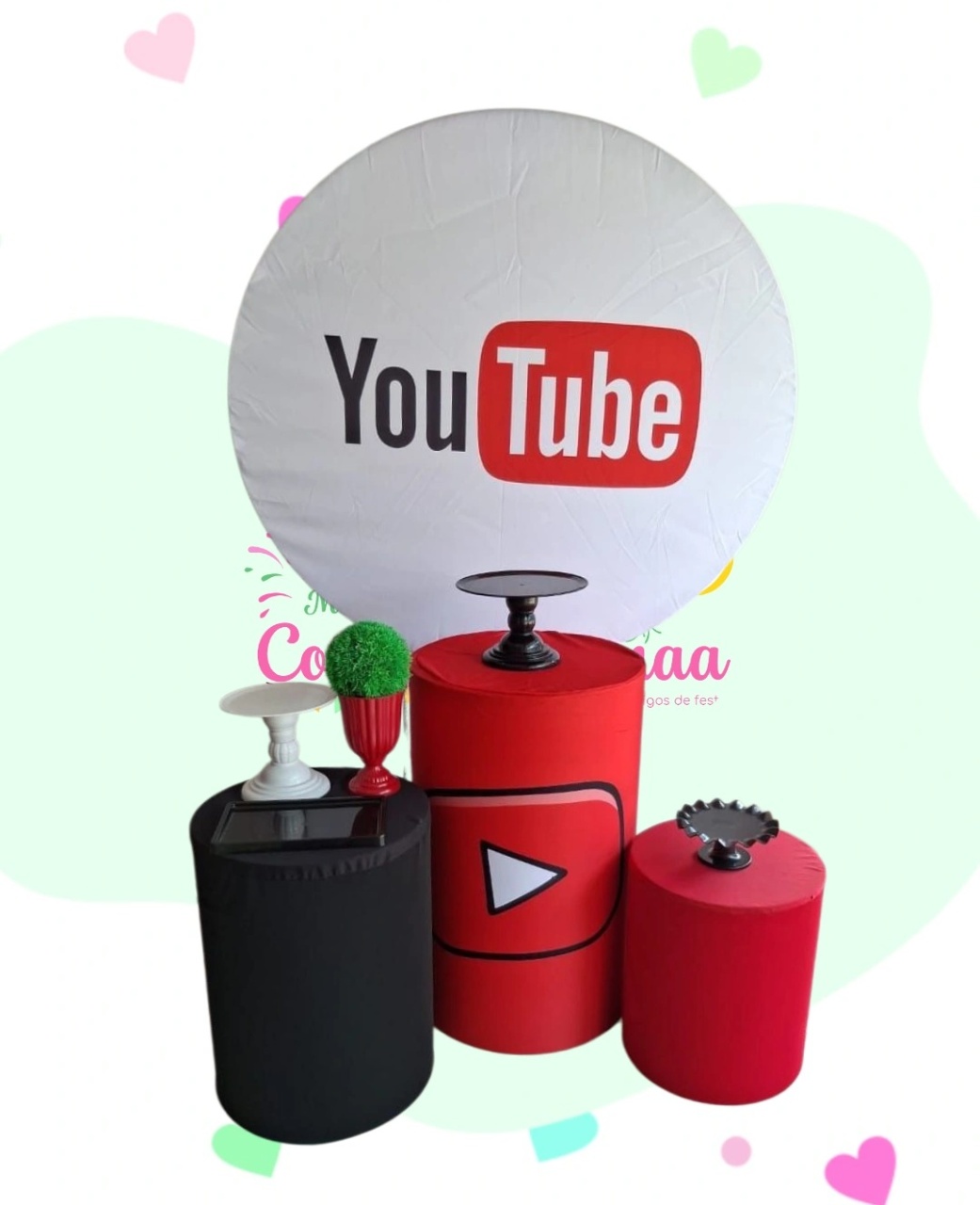 Youtube Kit Básico - Pegue e Monte da Janaa