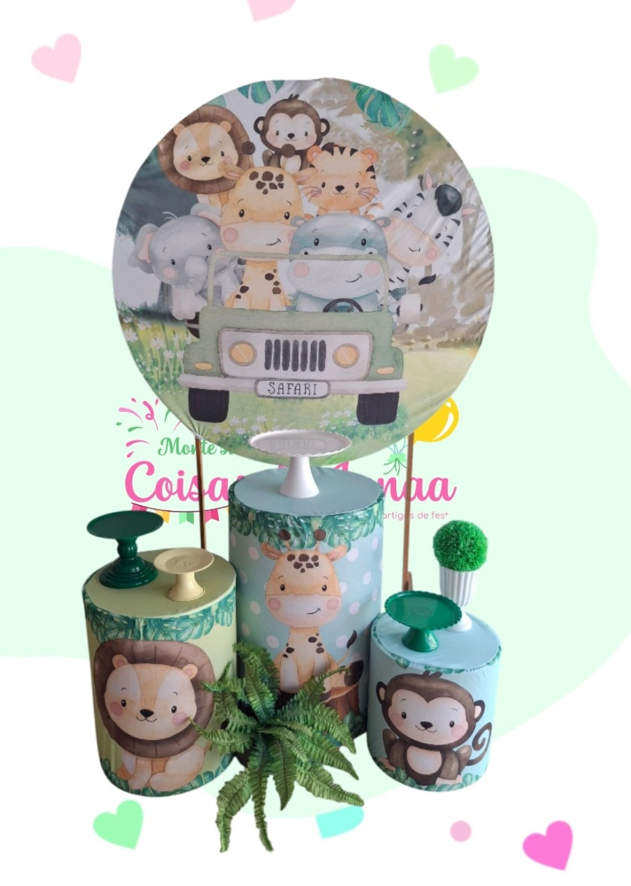 Safari Kit Básico - Pegue e Monte da Janaa