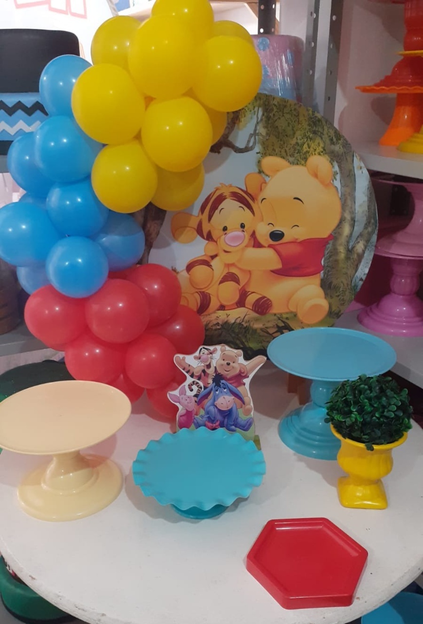 Mini Kit Ursinho Pooh - Pegue e Monte da Janaa