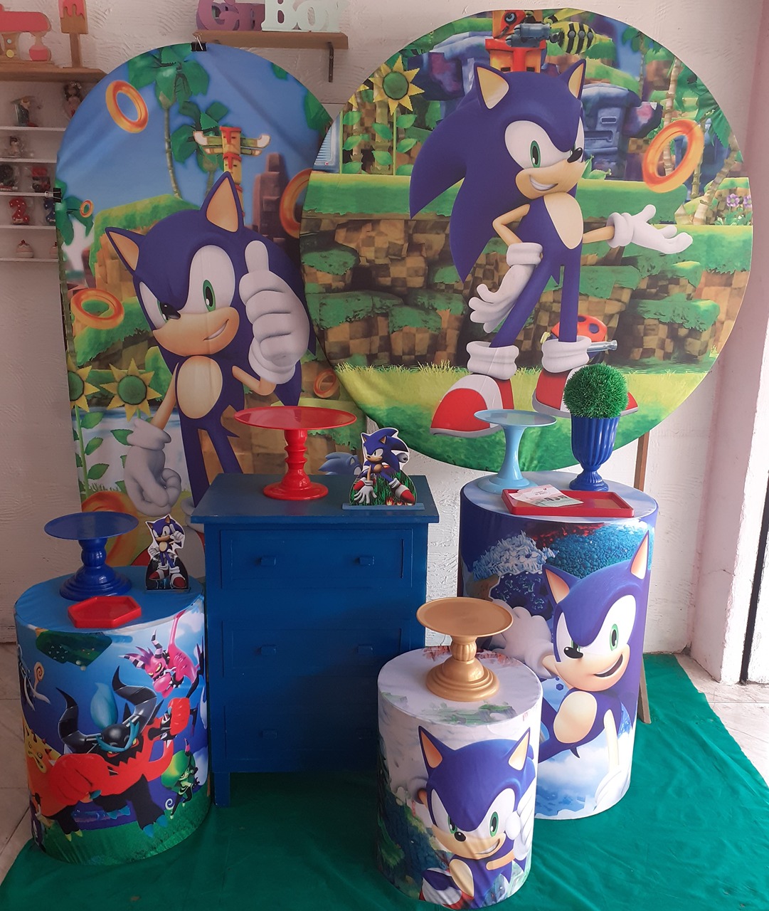 Kit Big Festa Sonic - Pegue e Monte da Janaa