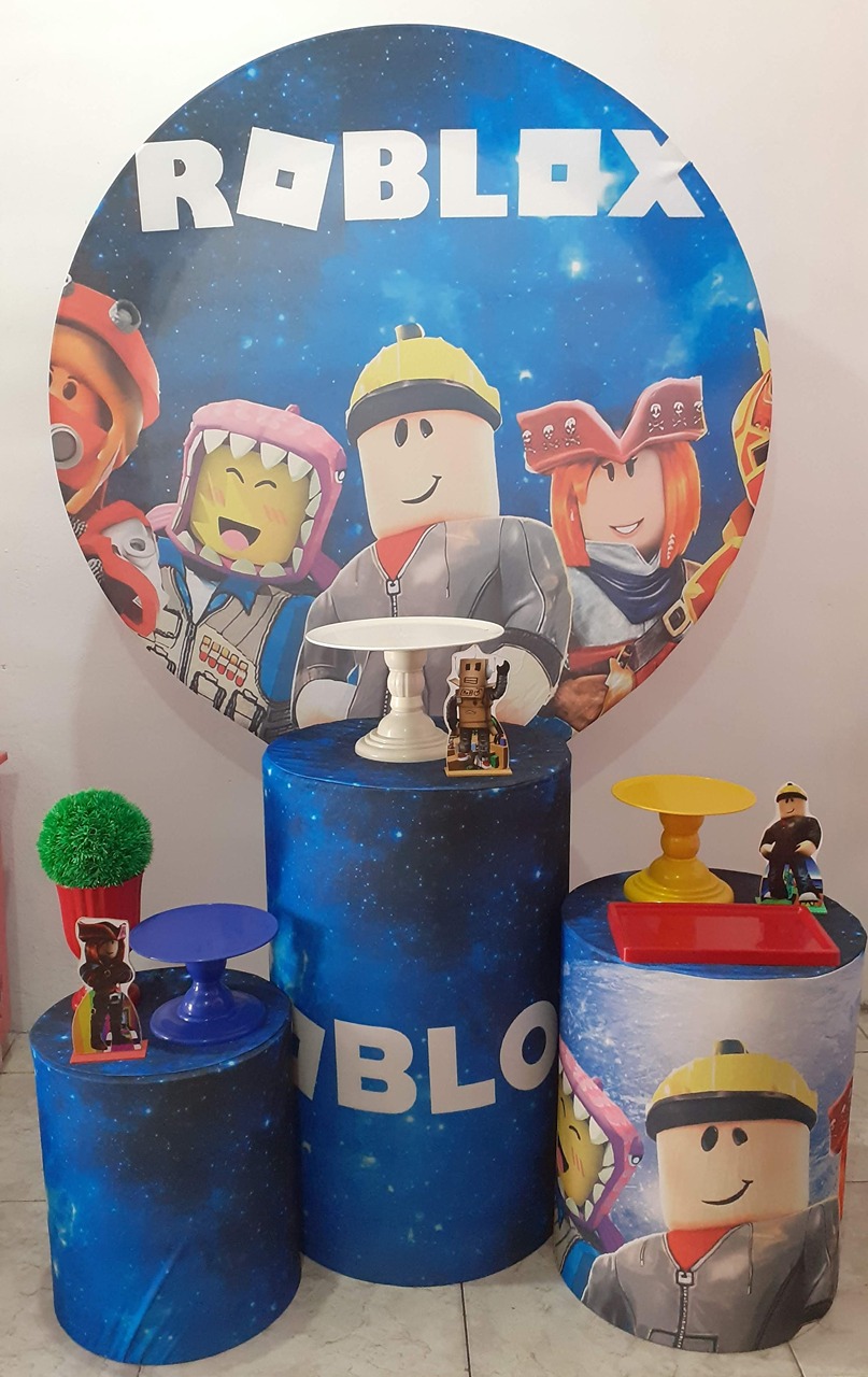 Kit Básico Roblox - Pegue e Monte da Janaa