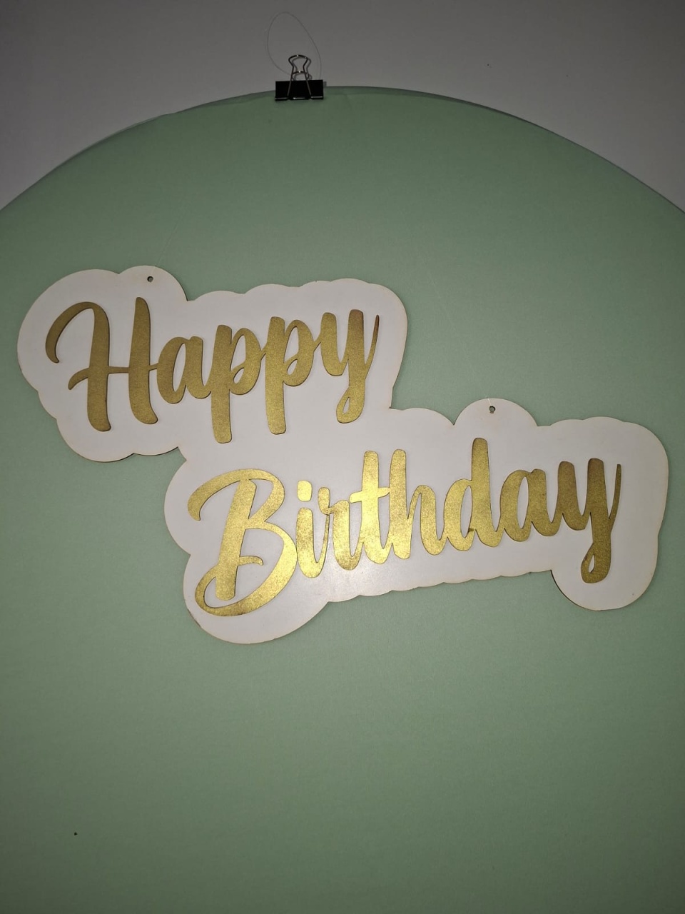 Display Happy Birthbay - Graciele de oliveira santos 