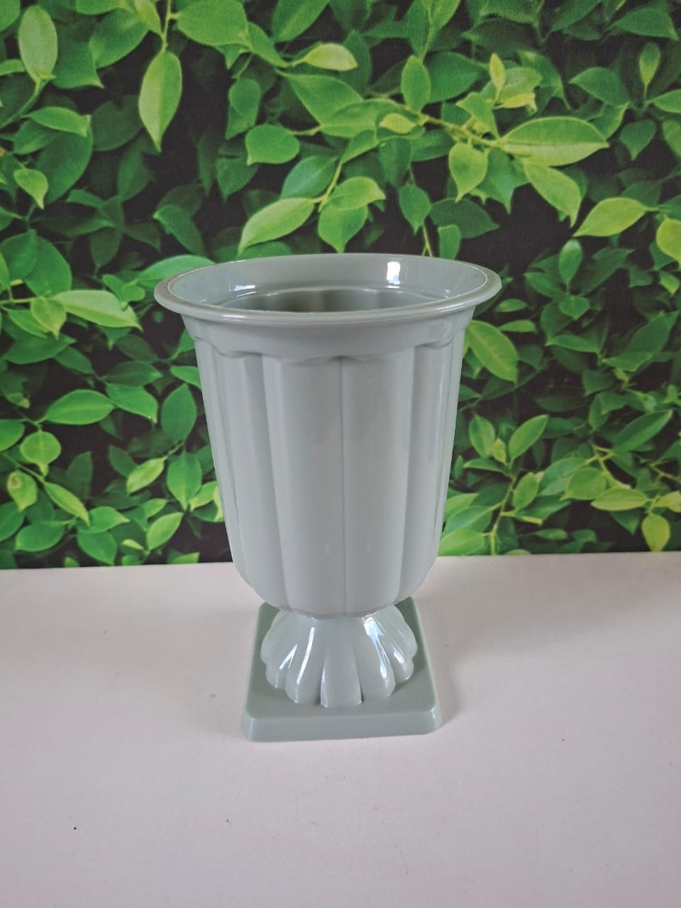 Vaso Grego Verde Olivia - Graciele de oliveira santos 