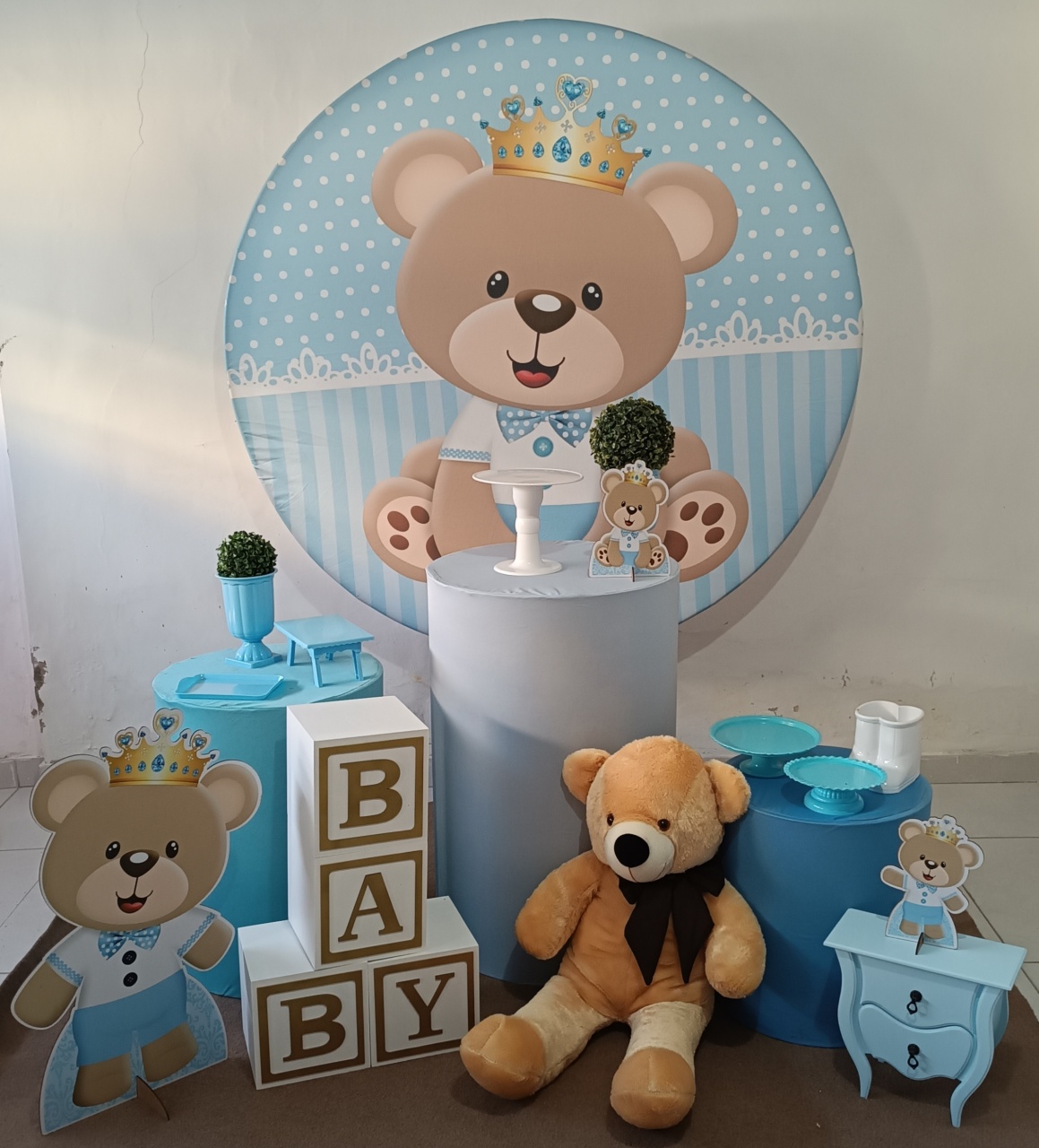 Urso Azul - Graciele de oliveira santos 