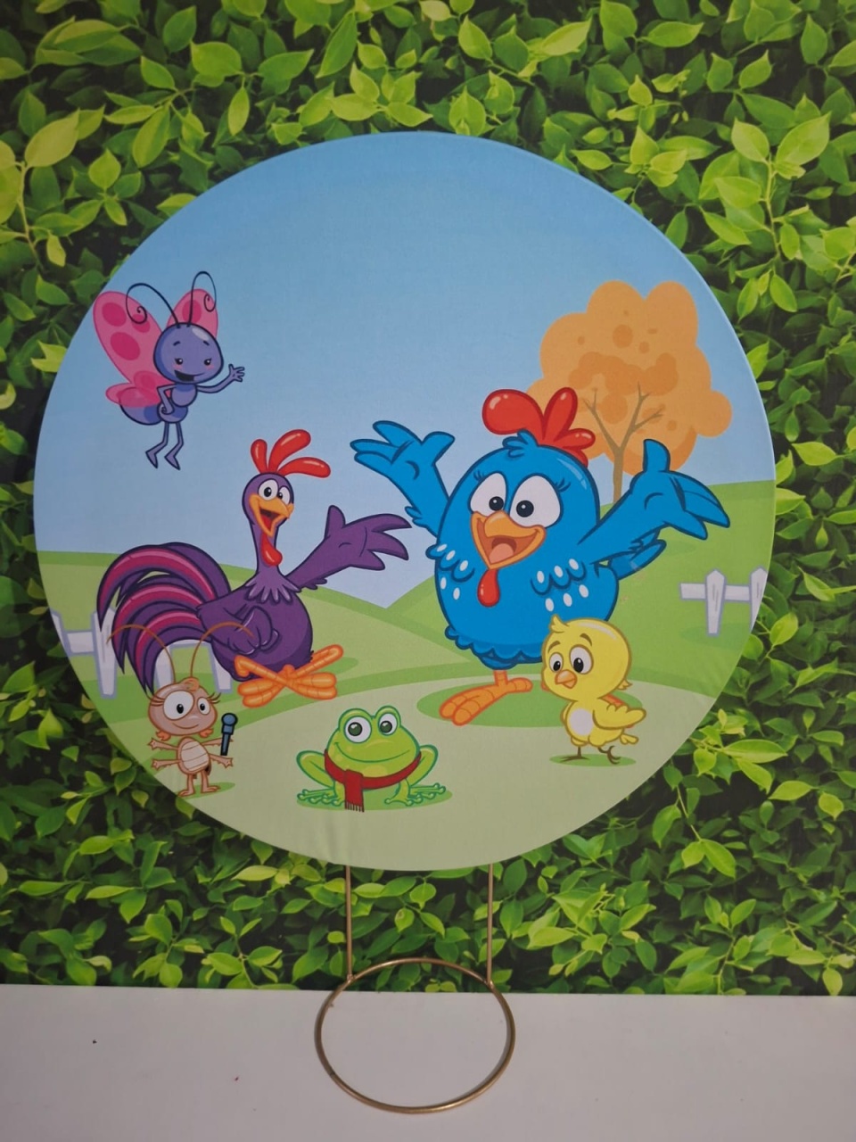 Mine Painel Galinha Pintadinha - Graciele de oliveira santos 
