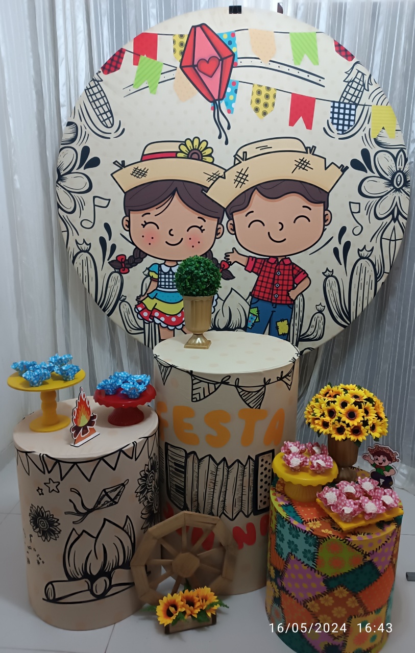 Junino Infantil - Graciele de oliveira santos 