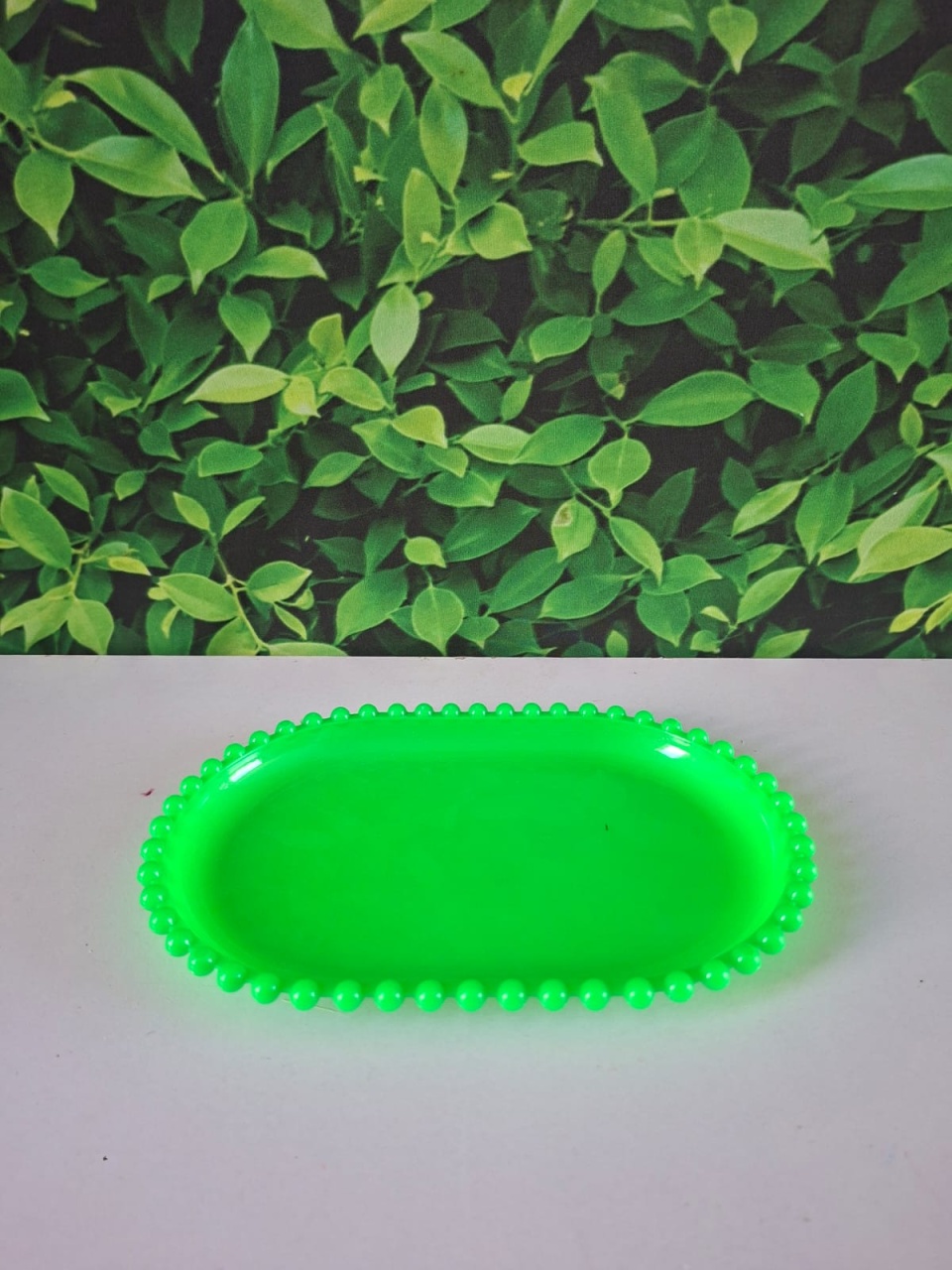 Bandejas Bolinha Verde Neon - Graciele de oliveira santos 