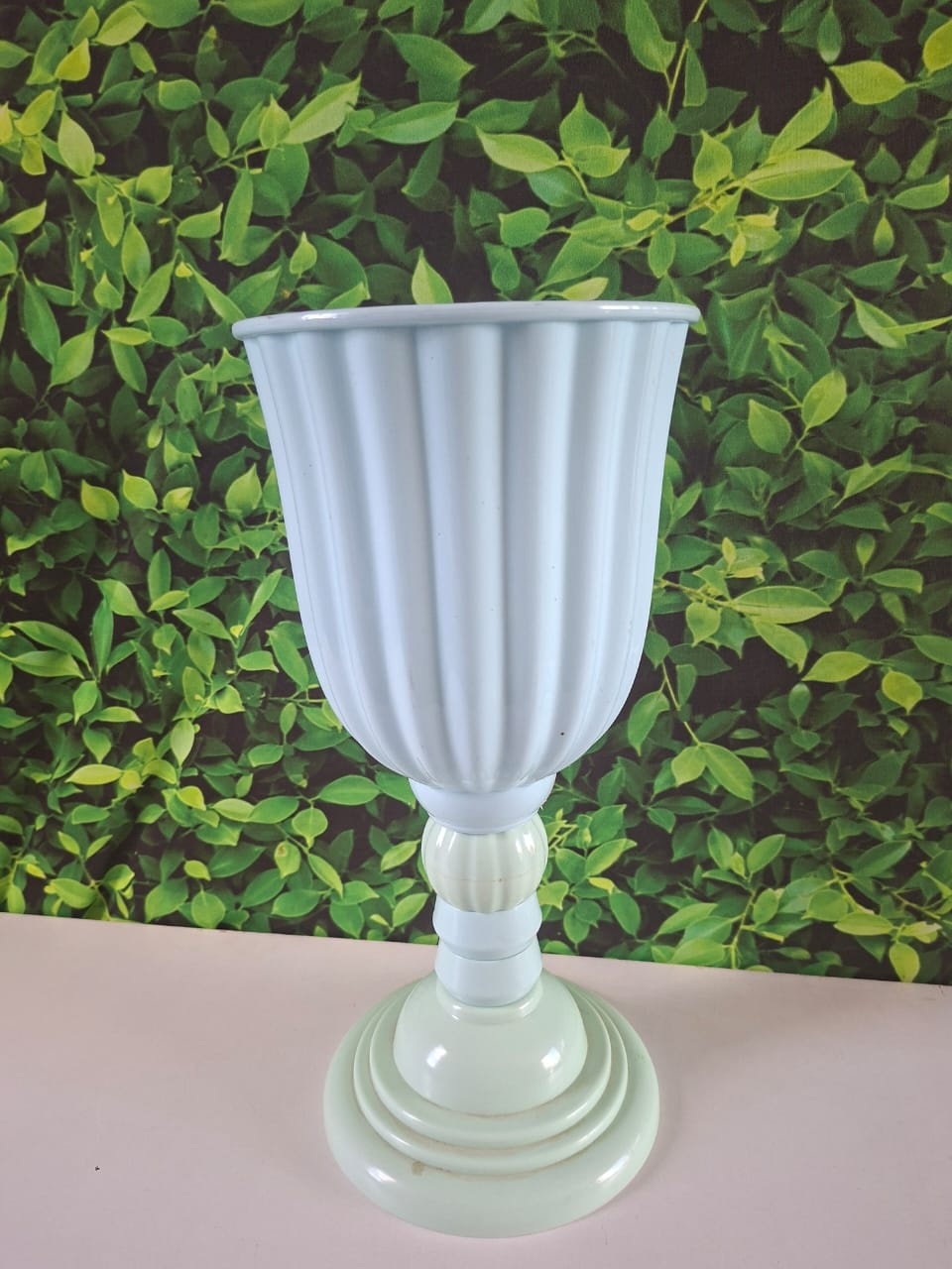 Vaso Romano G Azul Claro - Graciele de oliveira santos 