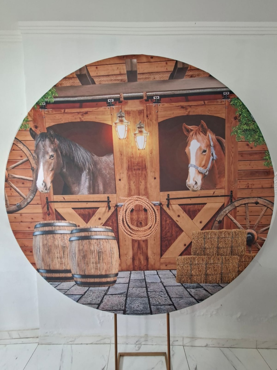 Painel Redondo Cavalo - Graciele de oliveira santos 