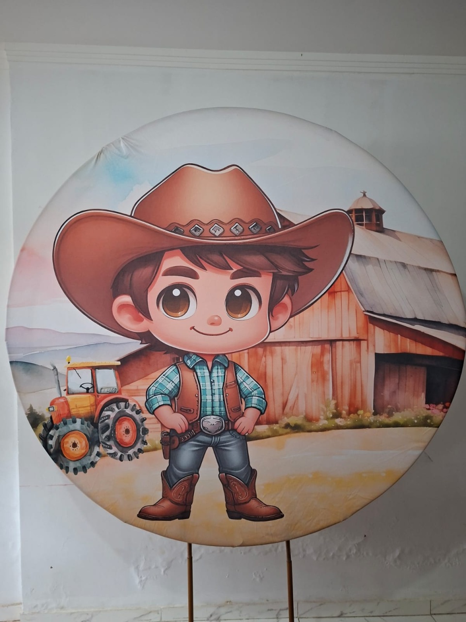 Painel Redondo Pião - Graciele de oliveira santos 