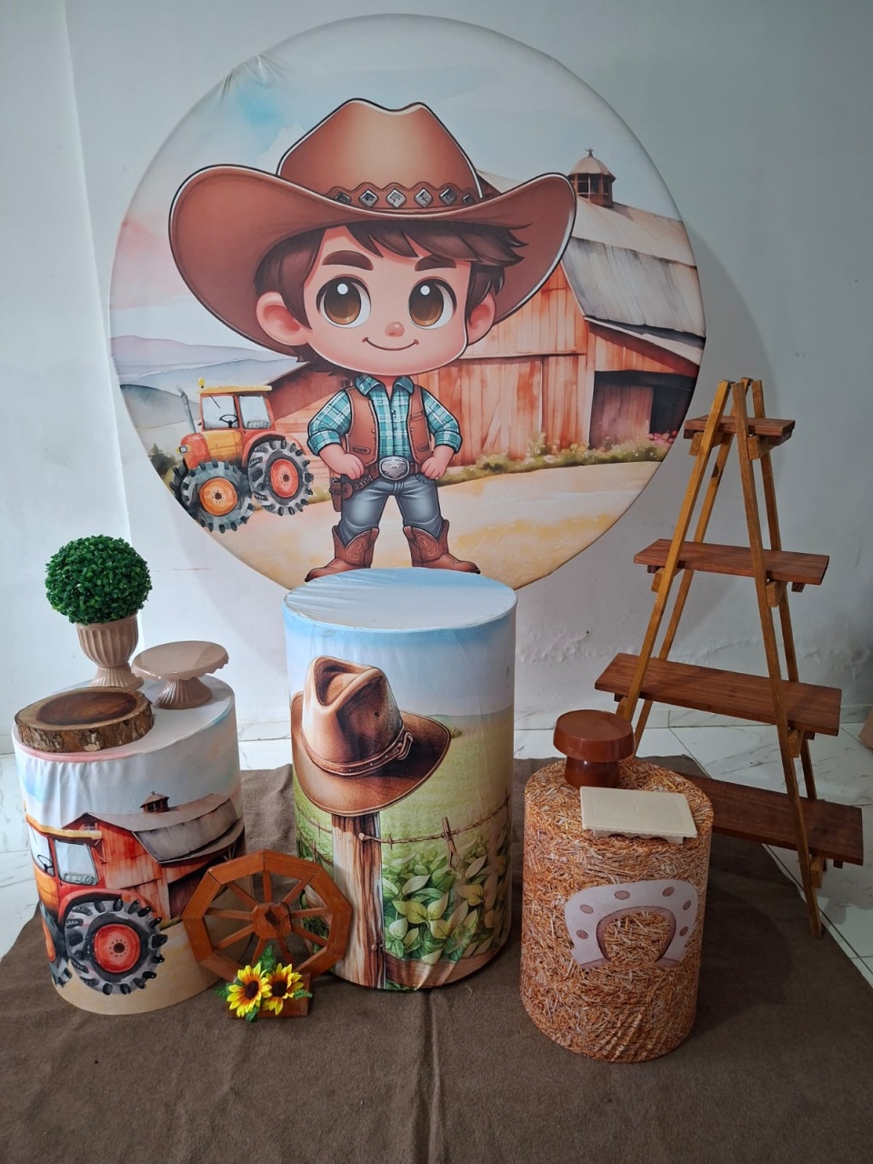 Kit Bronze Pião - Graciele de oliveira santos 