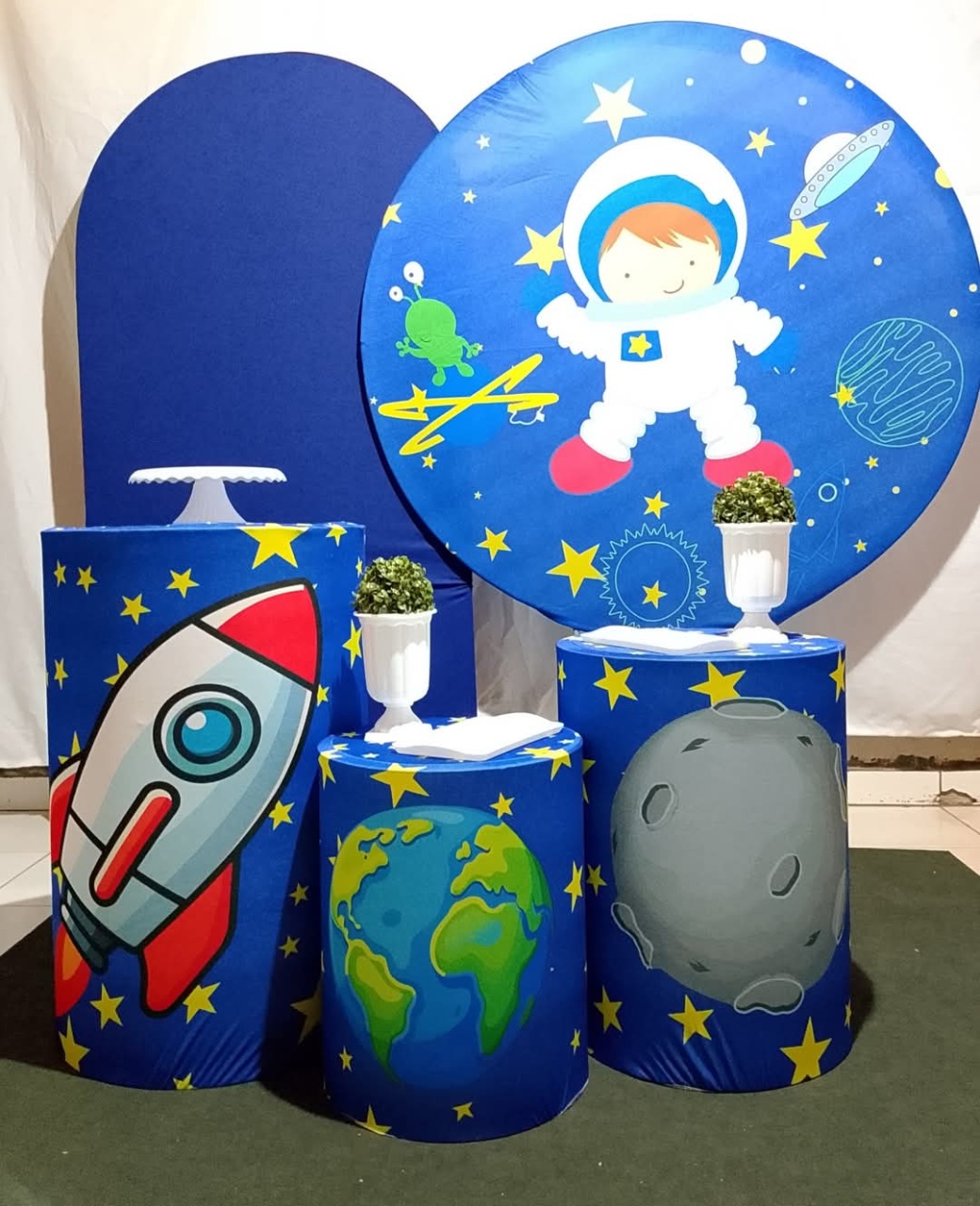 Kit Prata Astronauta - Graciele de oliveira santos 