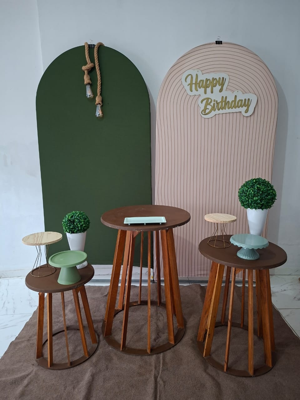 Kit Verde Olivia E Bege - Graciele de oliveira santos 