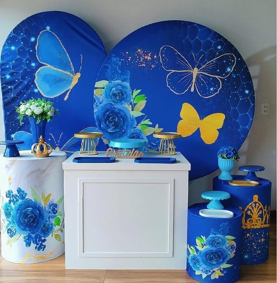 Kit Borboleta Azul. - Pacalu Locações 