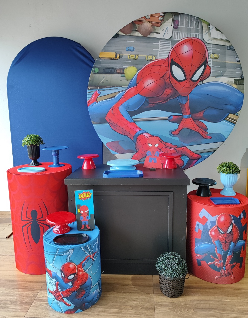 Kit Homem Aranha  - Pacalu Locações 
