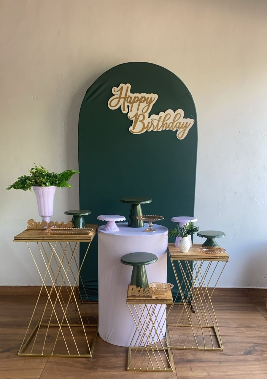 Kit Verde E Lilas  - Pacalu Locações 